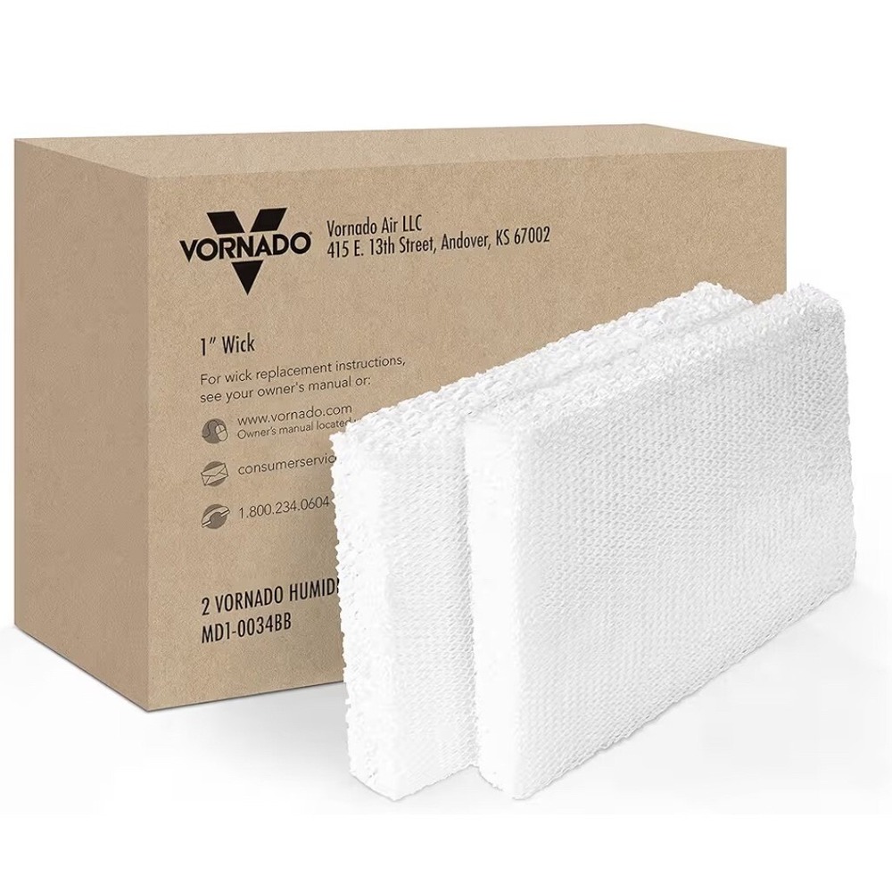 Vornado Humidifier Wicks - 2 Pack - MD1-0034BB-A - Replacement Filter BRAND NEW